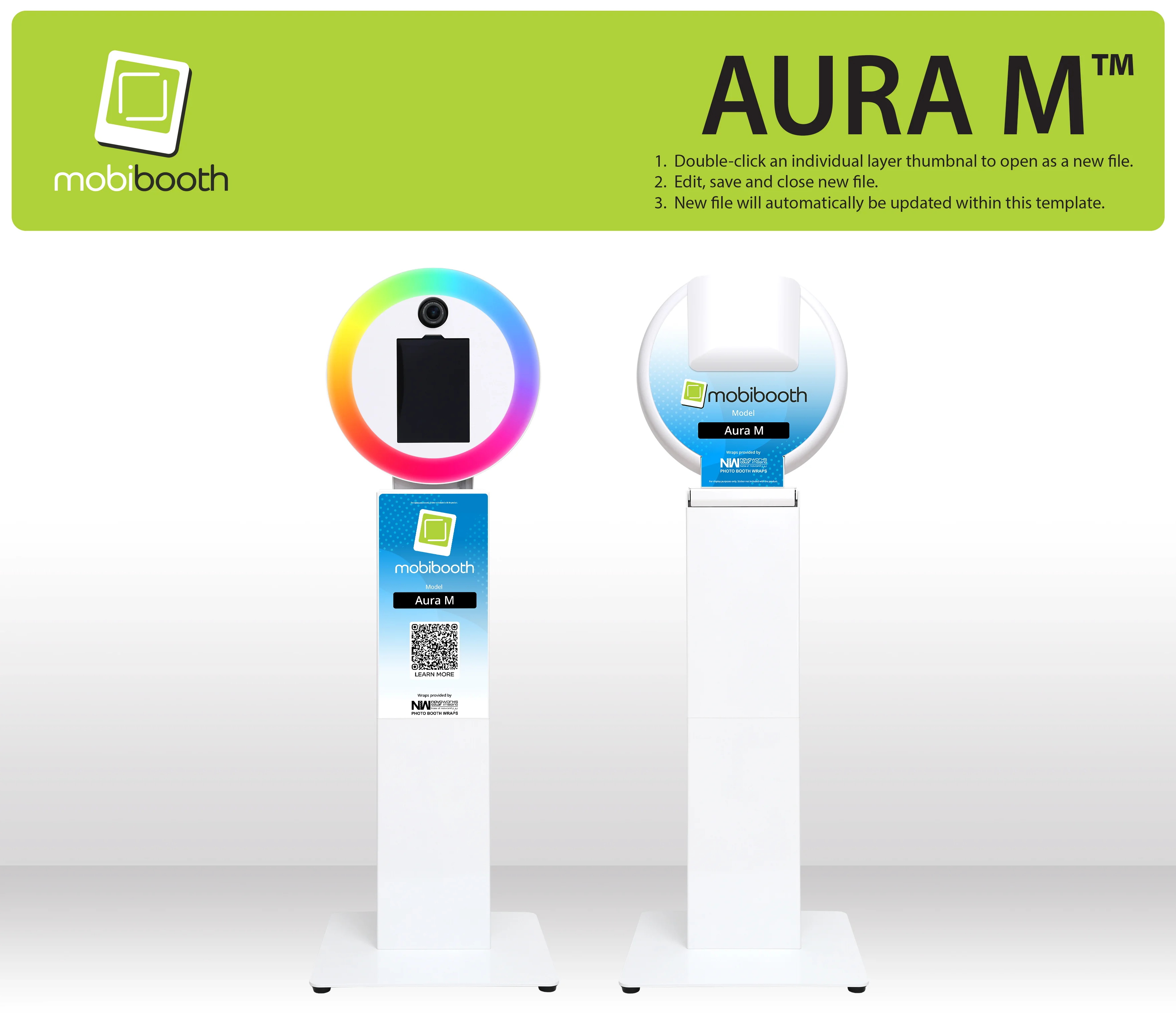 Mobibooth Aura M with Pictor branding