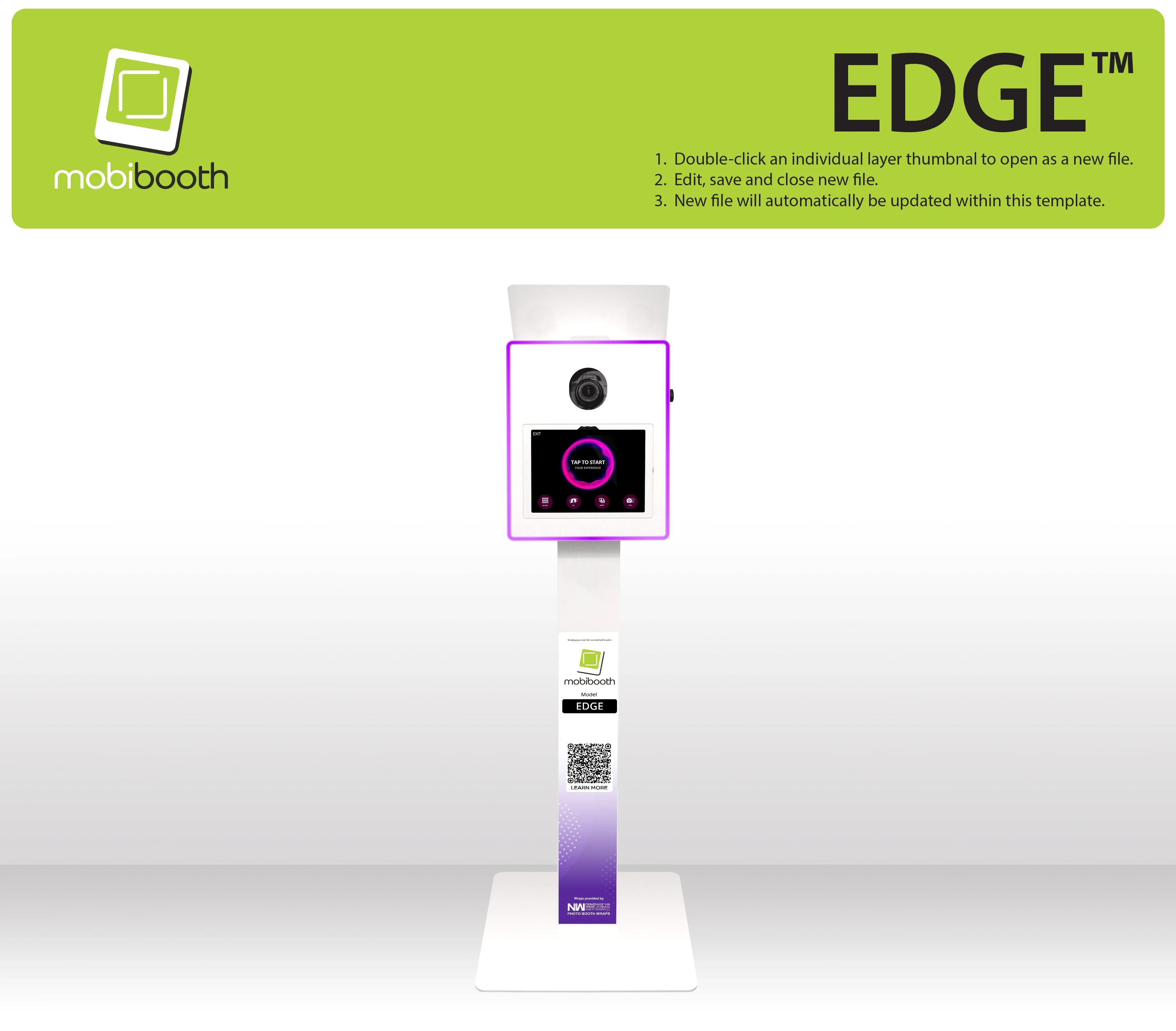 Mobibooth EDGE with Pictor branding