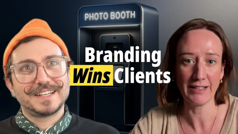 Ursula McKinley sharing branding strategies for photo booth operators