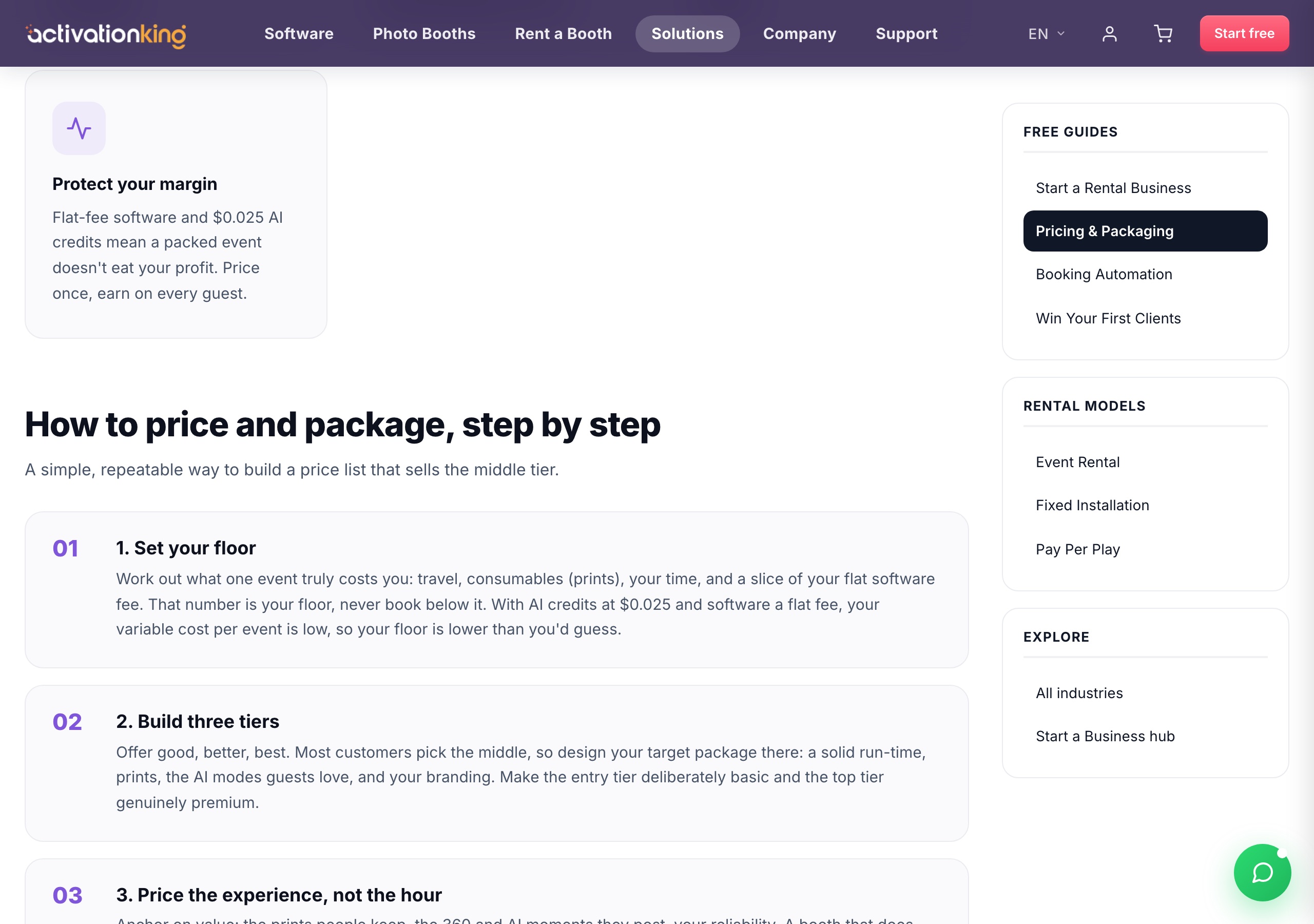 Pictor vs Activation King: An Honest Comparison for Photo Booth Operators 4 Activation King pricing and packaging guide on 2026-09-13 stating AI credits at 0.025 dollars