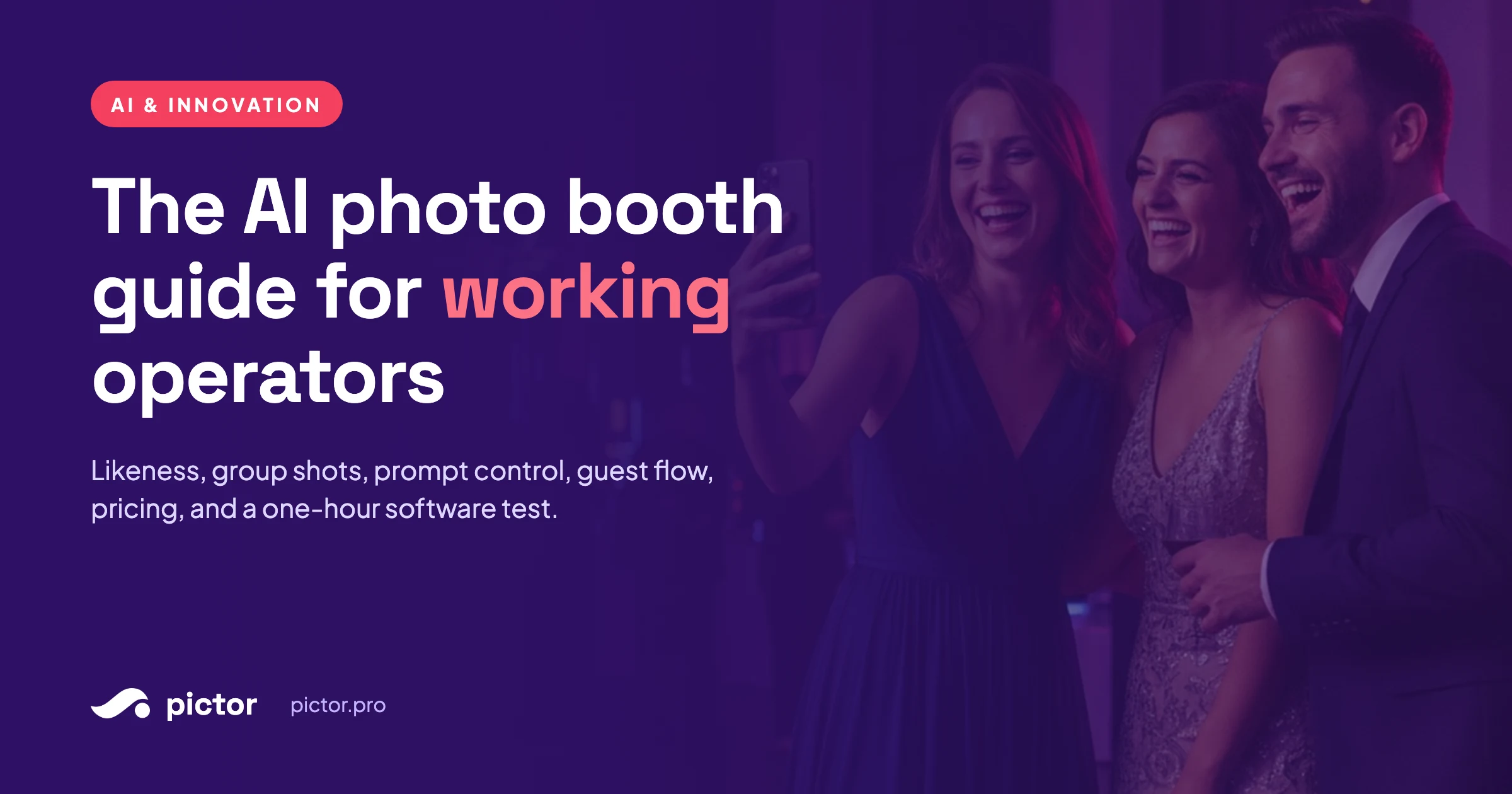 AI photo booth guide for professional operators title card