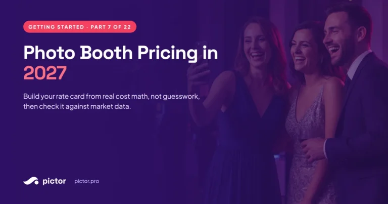 Photo Booth Pricing in 2027 title card graphic