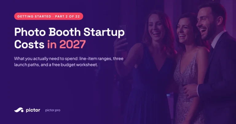 Photo Booth Startup Costs in 2027 title card