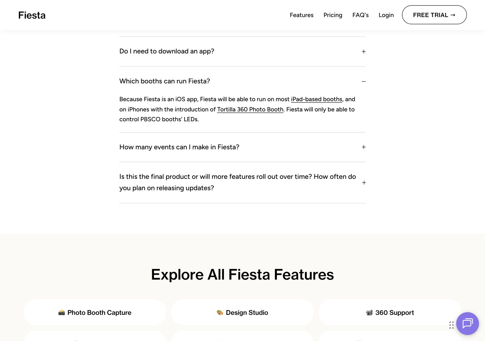Pictor vs Fiesta (PBSCO): Keep Your Booth, Switch the Software 1 Fiesta FAQ on 2026-10-05: Fiesta runs on most iPad-based booths and will only be able to control PBSCO booths' LEDs